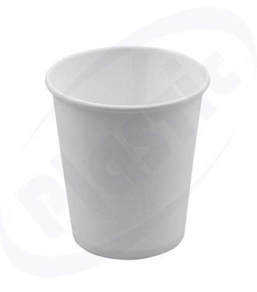 Снимка на Картонени чаши 8oz БЕЛИ ЕС, 25х80 бр./кашон АЛ