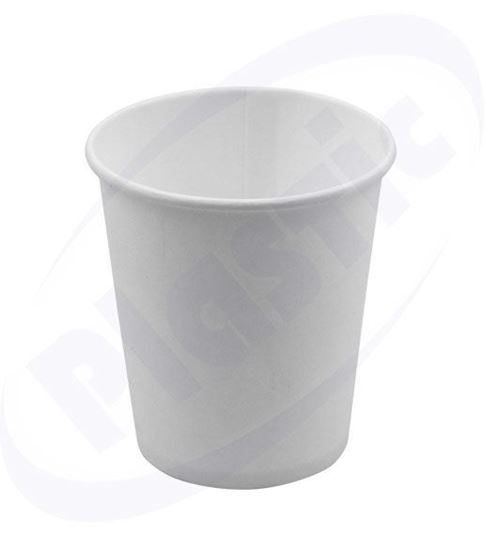 Снимка на Картонени чаши 8oz БЕЛИ ЕС, 25х80 бр./кашон АЛ