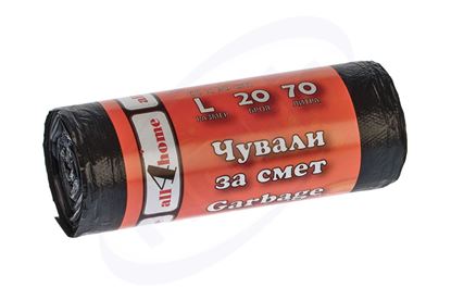 Снимка на Чували на ролка HD 60 см./90 см. All4home L 70 л. 50х20 бр./чувал