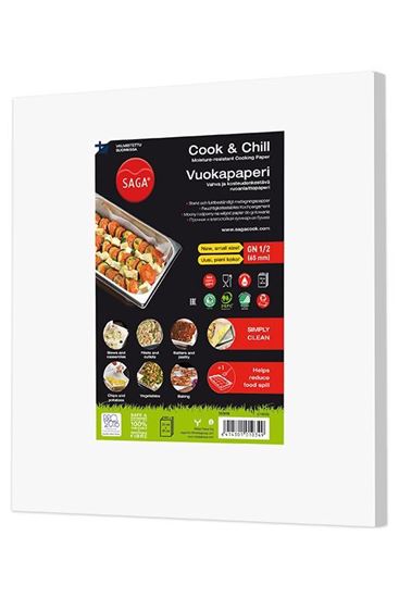 Снимка на Хартия за готвене САГА премиум GN  33 см./39 см. 500 бр.