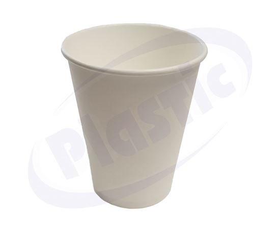 Снимка на Картонени чаши 12oz БЕЛИ ф90, 20х50 бр./кашон АЛ