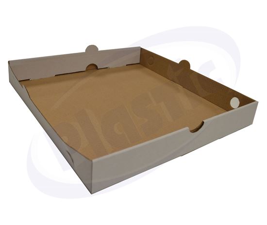 Picture of Bottom for the pizza box white, 26 cm., 100 pcs./box