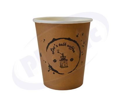 Снимка на Картонени чаши 8oz ПЛАСТИК ф80 СН, 20х50 бр./кашон