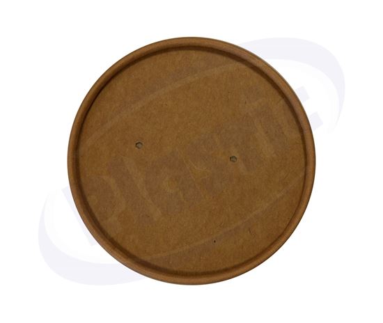 Picture of Cardboard cup lid / BIO cup for 16oz 20x25pcs/pack.E