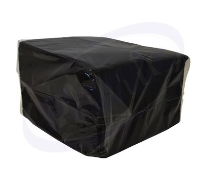Снимка на Салфетки 38/38 см. ЧЕРНИ 1/8, 2 пл., 120 бр., 9 п./к.