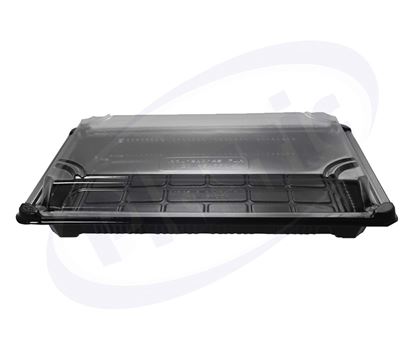 Снимка на Суши комплект кутия и капак Ф Л-СТ5 216х136х43 (50кут+50кап) 8 ст