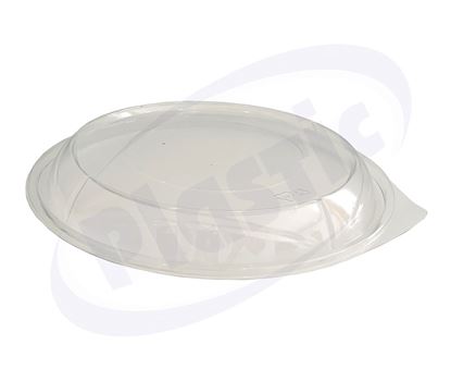 Снимка на С00504 прозр PET капак за кръг.кутия 800 мл 2х150бр/каш