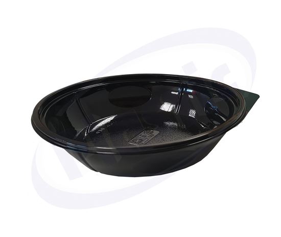 Снимка на В 00504/РЕТ черна кръг.кутия 800мл  2х150 бр/каш