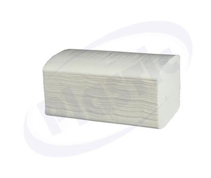 Снимка на Кърпи за ръце цел., 2 пл., Z 21 см./22.5 см.,  200 бр./пак.,  20 пак./кашон С