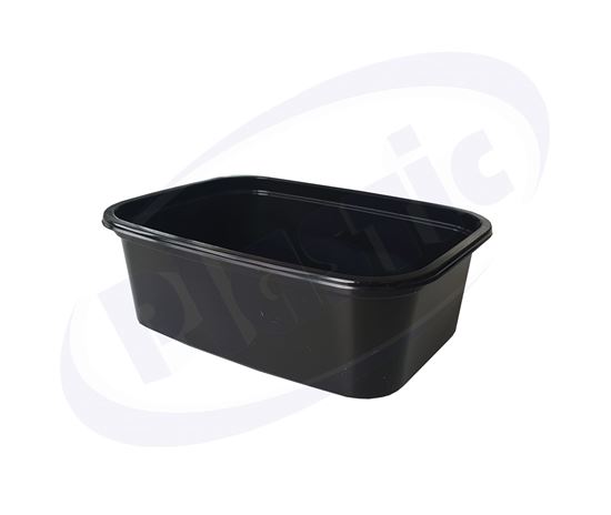 Picture of DSK 400 rectangular box PP 500 pcs./box - black