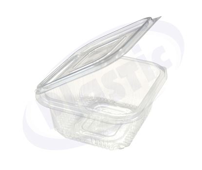 Picture of Rectangular box with attachment lid 250 ml. 100 pcs./pack., 10 pack./box L102