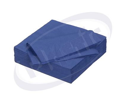 Снимка на Салфетки 33 см./33 см. СИНИ 2 пл. 18х40 бр./кашон