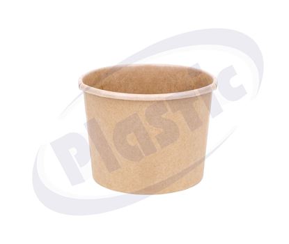 Снимка на Картонена купа 20 oz КРАФТ PSB-20В Ф115 580 мл., 20х25 бр./кашон
