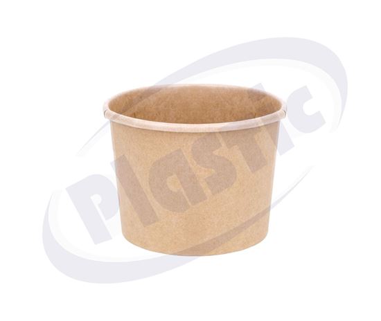 Снимка на Картонена купа 20 oz КРАФТ PSB-20В Ф115 580 мл., 20х25 бр./кашон