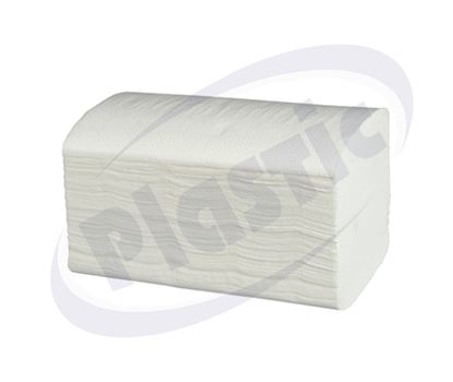 Снимка на Кърпи за ръце цел., 2 пл., V 21 см./21 см., 150 бр./пак., 20 пак./кашон С
