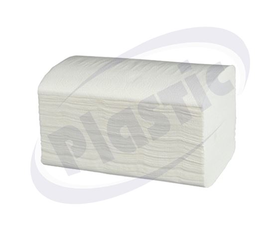 Снимка на Кърпи за ръце цел., 2 пл., V 21 см./21 см., 150 бр./пак., 20 пак./кашон С