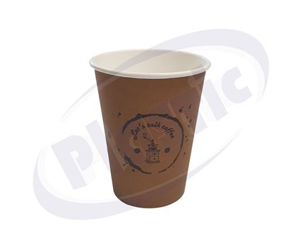 Снимка на Картонени чаши 8oz ПЛАСТИК ф80, 20х50 бр./кашон АЛ