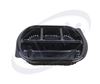 Picture of Rectangular box 4 compartments BLACK with lid PP 200/240 mm. 250 pcs./box OZ