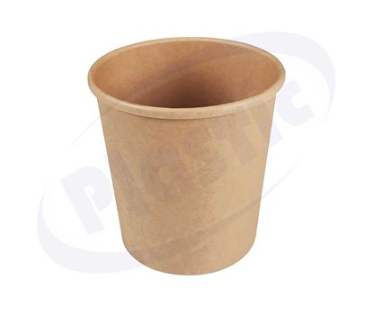 Снимка на Картонена купа/чаша за супа 16 oz КРАФТ 10х50 бр./кашон Д