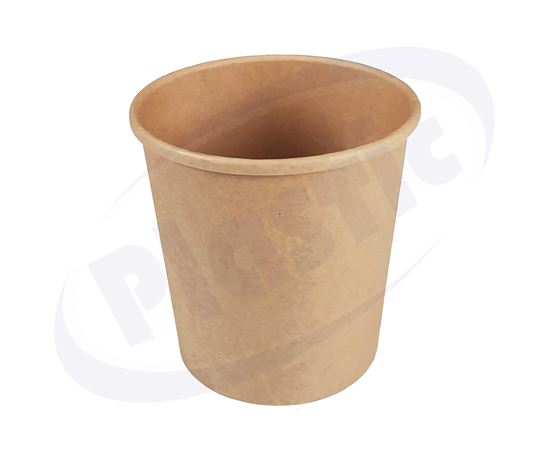 Снимка на Картонена купа/чаша за супа 16 oz КРАФТ 10х50 бр./кашон Д