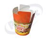 Picture of Cardboard food box 26 oz with print 750 ml. 10x50 pcs./box