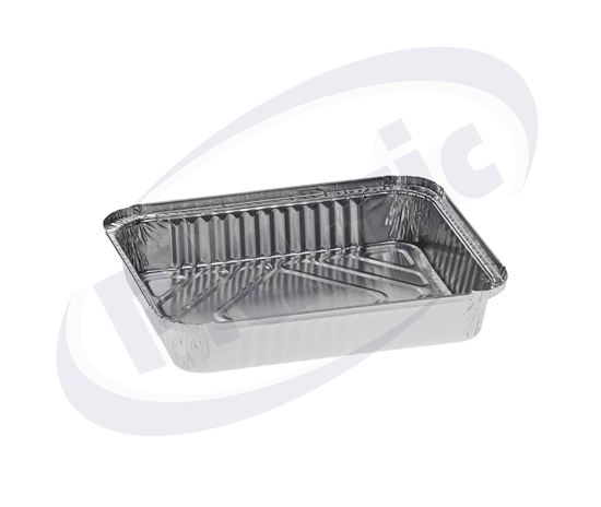 Снимка на Алуминиеви кутии 129Л 1040 мл. 10х100 бр. ИК 225/175/35 мм.