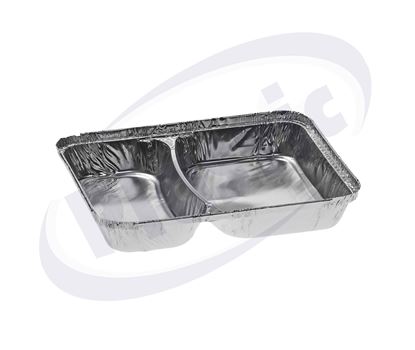 Снимка на Алуминиеви кутии 325Л 504/355 мл. 6х100 бр. ЦС  227/177/29 мм.