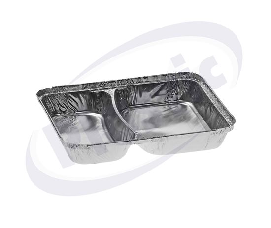 Снимка на Алуминиеви кутии 325Л 504/355 мл. 6х100 бр. ЦС  227/177/29 мм.