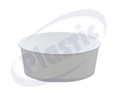 Снимка на Картонена купа за салата 38oz бяла 6х50 бр./каш. КАРЕ