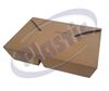 Снимка на Картонена кутия JH-TD-003 2 отдeления  КРАФТ 1270 мл. 4х50 бр./каш. 213x155x46