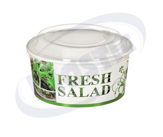 Picture of Cardboard  bowl for salad 550 ml. 8х50 pcs./box