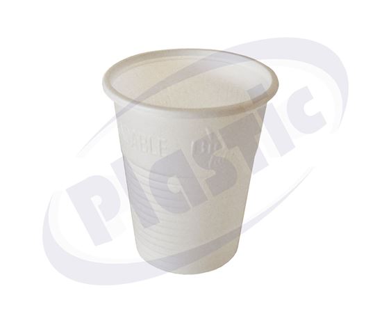 Picture of Cups 200 ml.. BIO white 30х100 pcs./box Bio Table IMI DI