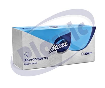 Снимка на Салфетки 28/30 см бели  1 пл. 14х200 бр. M