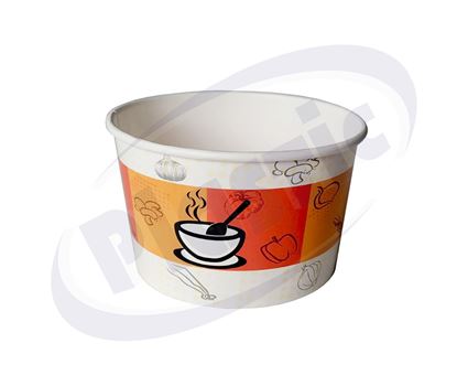 Снимка на Картонена купа за супа 16oz 20х50бр./кашон С