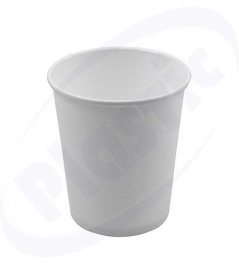 Снимка на Картонени чаши 8oz БЕЛИ ЕС 20х50 бр./к Л