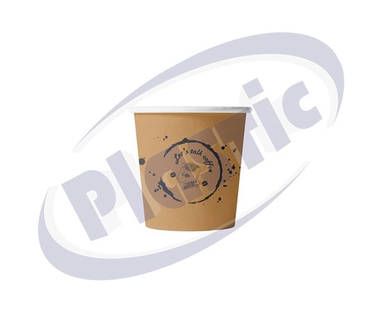 Снимка на Картонени чаши 4oz ф62 20х50бр/к