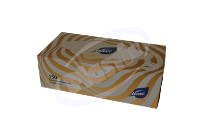 Снимка на Kърпи за лице МАКСИ, 2 пл., 150 бр., 16 к./каш.